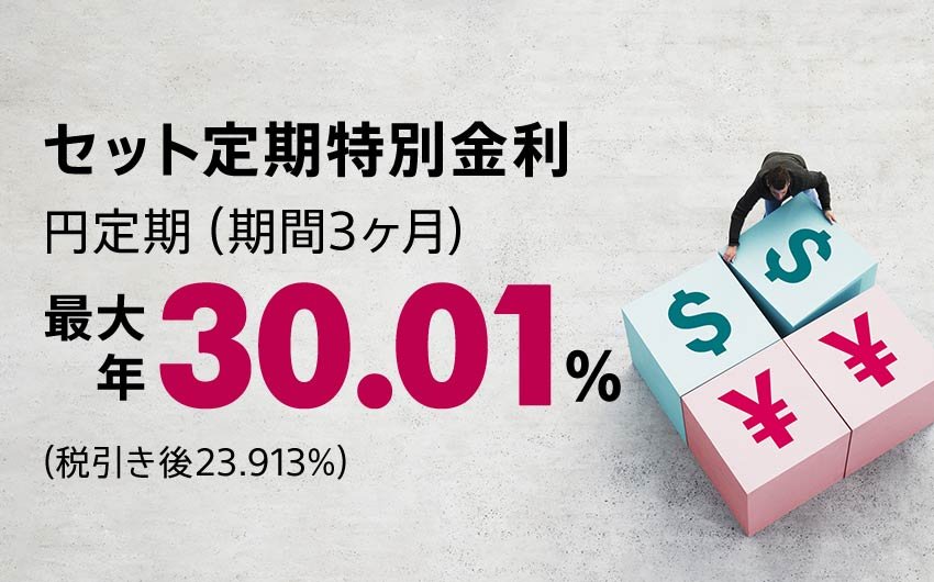 3人に1人以上が外貨初心者！セット定期で外貨デビュー！